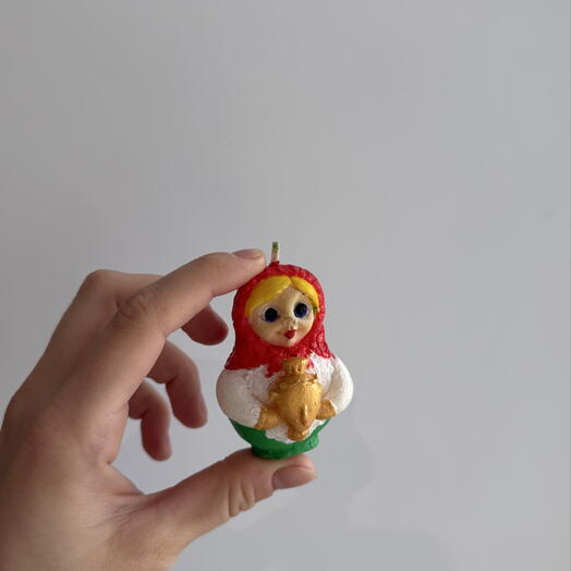 Свеча Матрёшка
