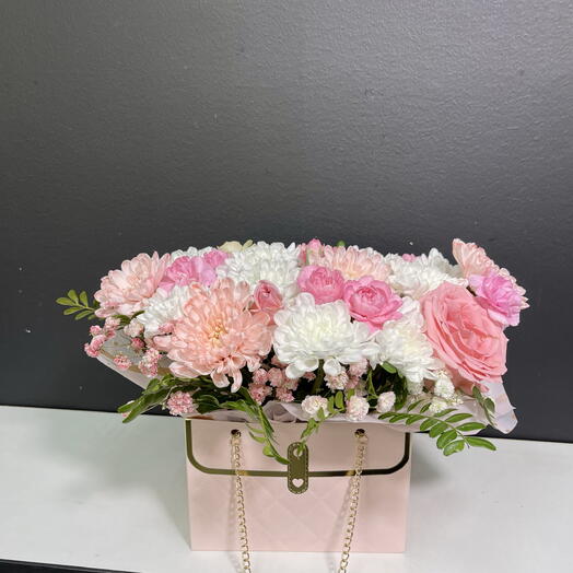Розовая композиция🌸
