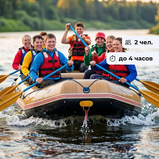 Мелодия реки. Сплав на рафте по реке Ангара