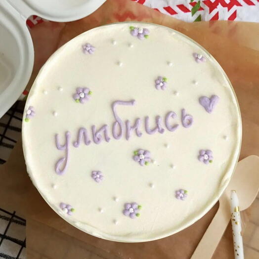 Бенто-торт улыбнись