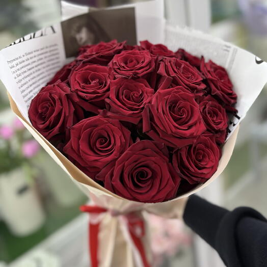 Букет из 15 роз🌹
