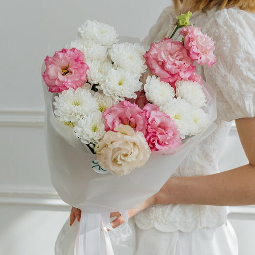 Зефирное настроение 🌸с эустомой