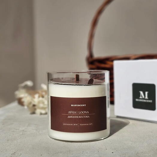 Ароматическая свеча Manuscent Дыхание Востока