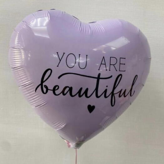 Шар гелиевый «you are beautiful