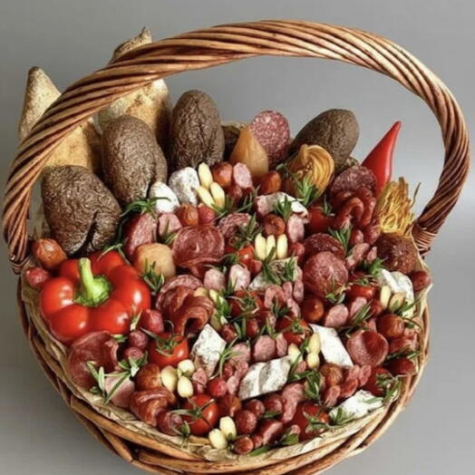 Корзина мясная «Деликатесная»