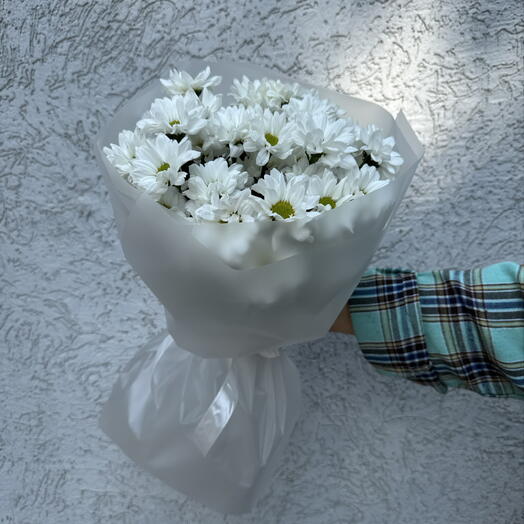 Букет из стойкой хризантемы😇