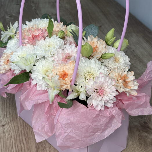 Композиция розовая 736