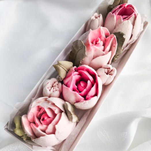 Комплимент в виде зефирных цветов 🌸