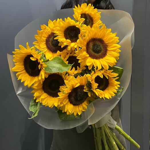 🌻🌻🌻 Подсолнухи 9 штук в упаковке