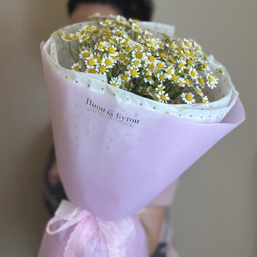 Букет с матрикарией 🌸