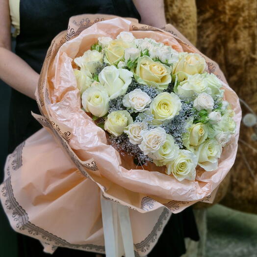 Нежное сияние роз