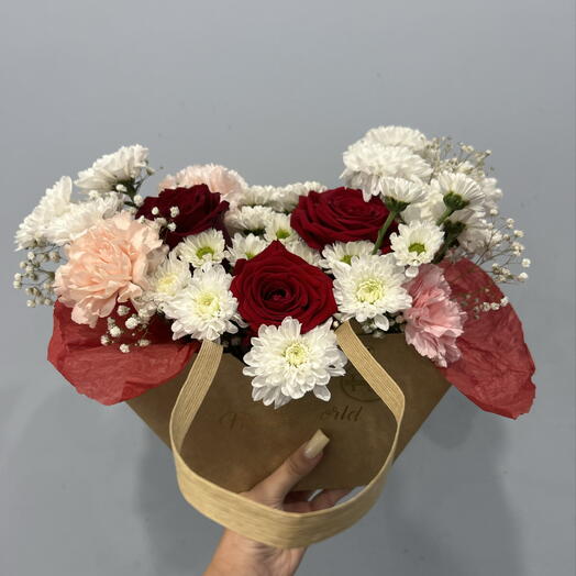 Композиция с Красными розами