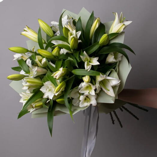 White Lily Bouquet