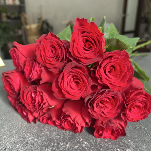 Розы Родос под ленту 🌹 15 шт