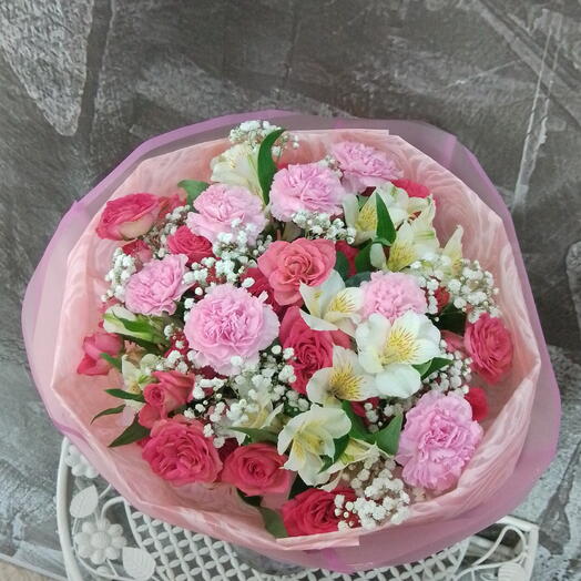 Букет зефирка