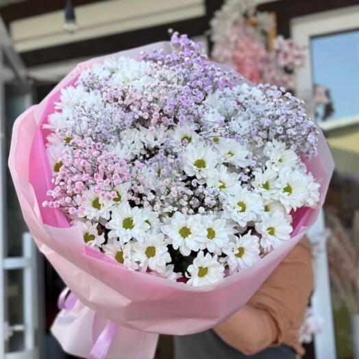 Букет «Твои Любимые ромашки»