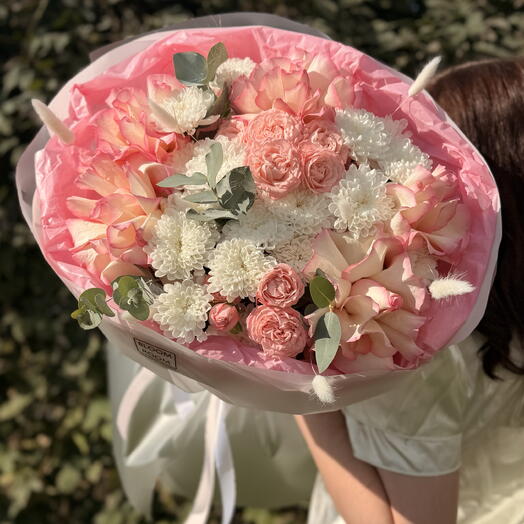 Букет «Нежность утра» 🩷🎀Bloom room: большой выбор букетов в профиле магазина