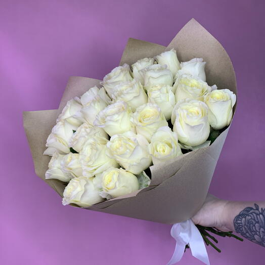 Розы белые 25 (арт22)