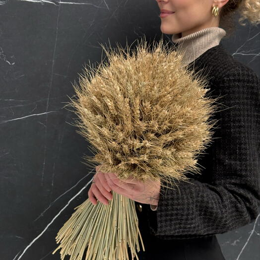Интерьерный букет из колосьев пшеницы большой🌾