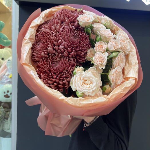 Bigoudi with rose