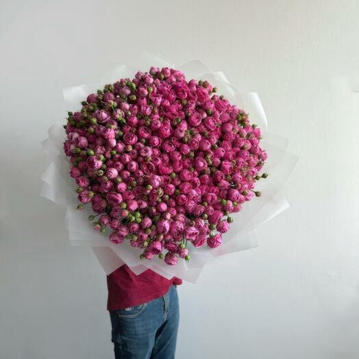 Bestseller peonny spray roses misty bubbles