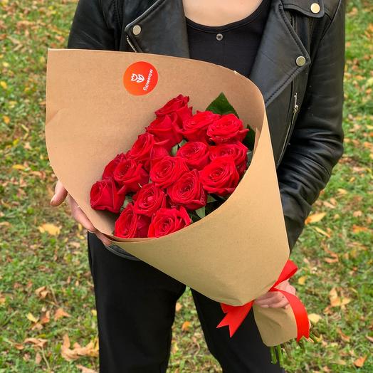 15 rosas de terciopelo en Craft