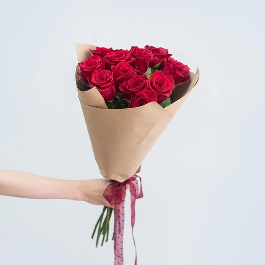 11 red roses