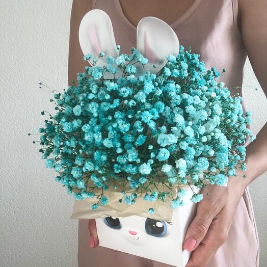 Conejito de flores