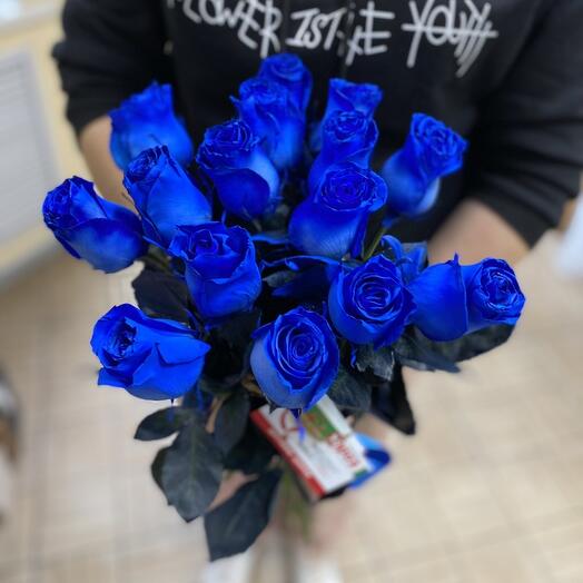 15 rosas Azules