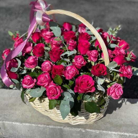 Cesta de flores Majestic