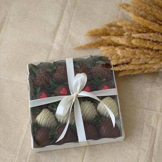 Strawberries in Belgian chocolate
