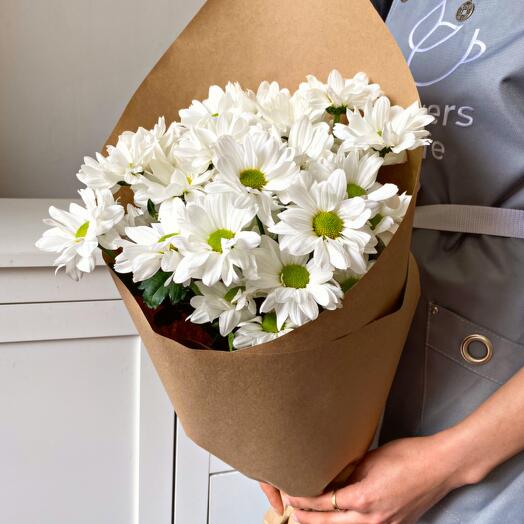 Bouquet of White Chrysanthemums
