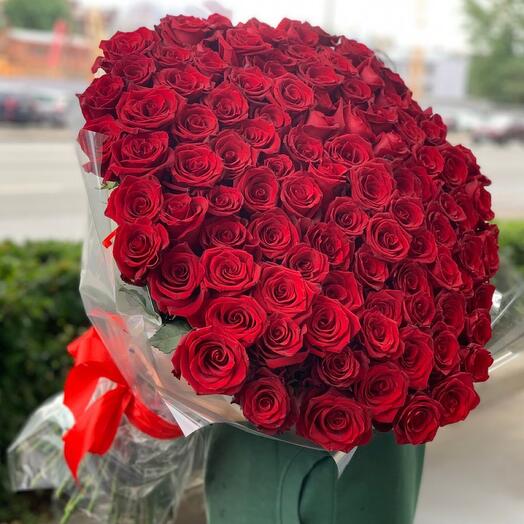 Шикарная 101 Роза (арт.148)
