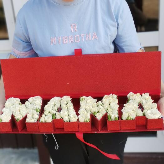 Flores en una Caja para mamá