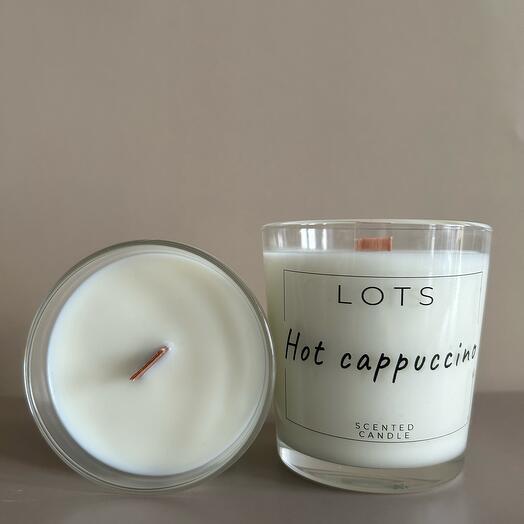 Scented candle "Cappuccino"