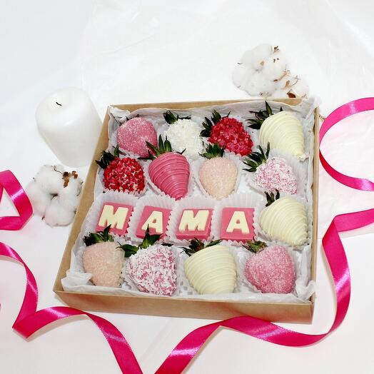 Клубника в шоколаде "Мама" 1