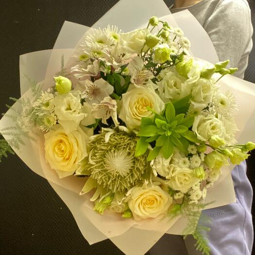 Bouquet with royal protea