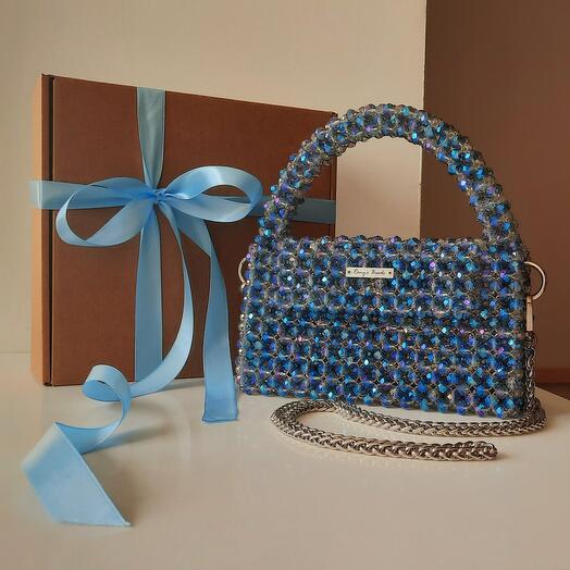 Bolsa de cuentas de cristal