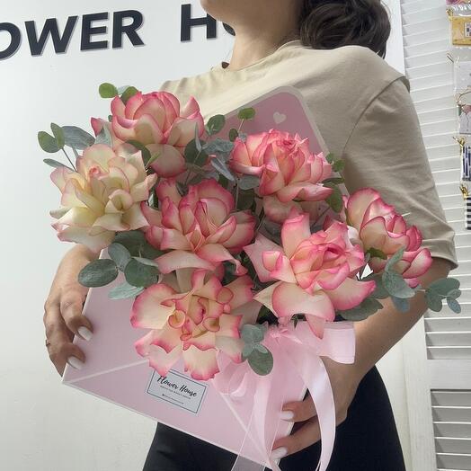 Конверт с розами 🌸