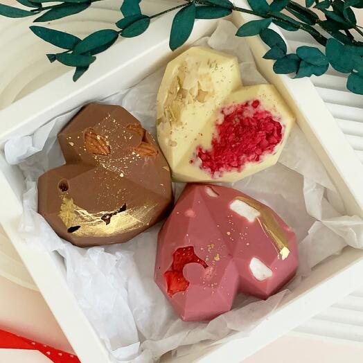 Conjunto de chocolate Amor