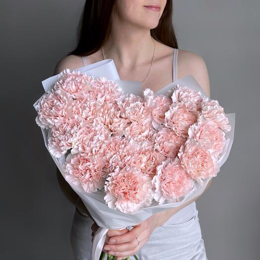 Нежный букет розовый диантус (21)