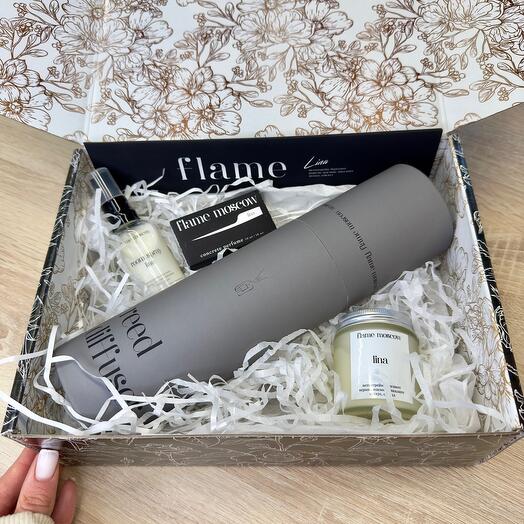 Подарочный набор ароматов для дома «Flame Moscow»