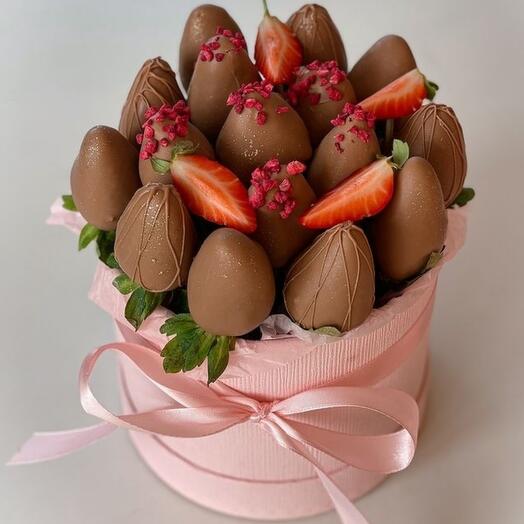 Клубника шоколаде 1111