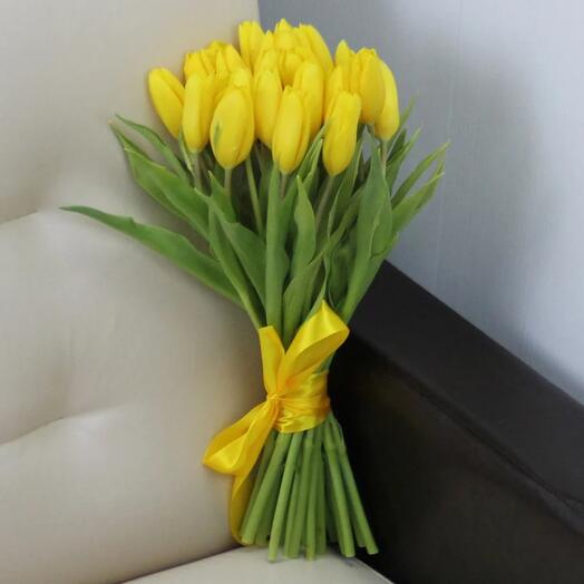 Желтые тюльпаны