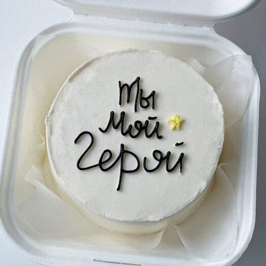 Бенто торт Герой