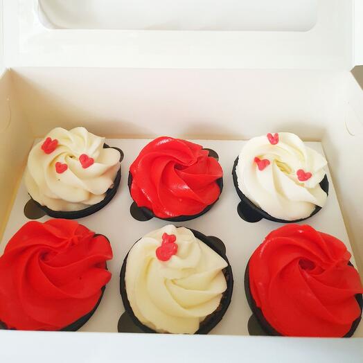 Cupcakes 6 piezas
