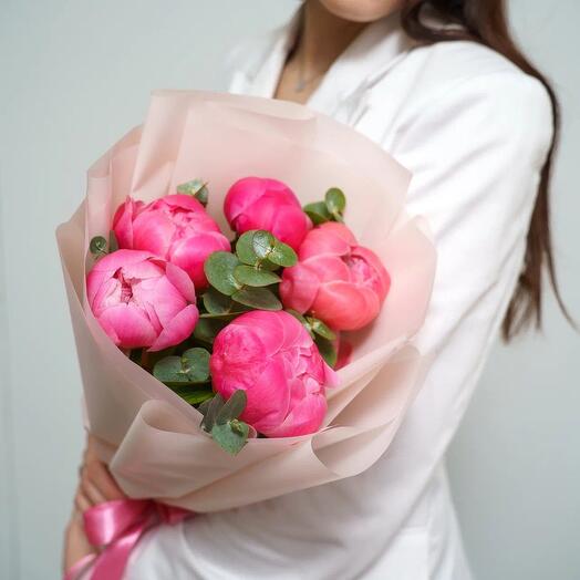 Коралловые пионы 💕💕