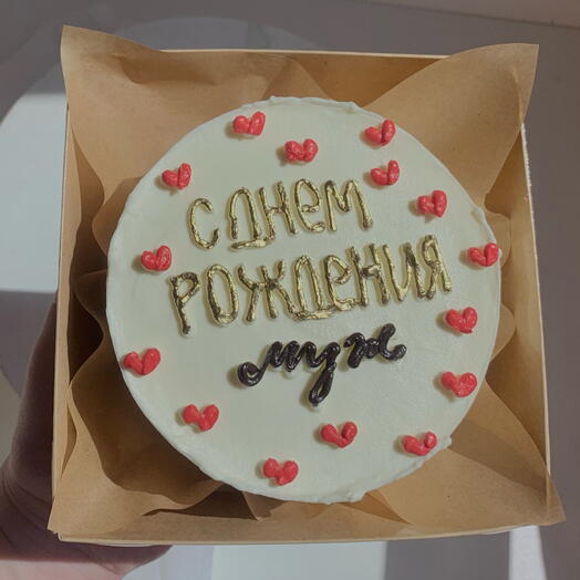 Бенто торт на день рождения для мужа ♥️