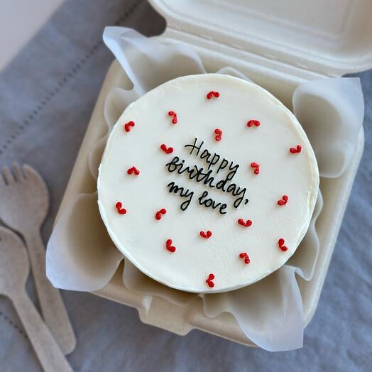 Бенто-торт «Happy birthday my love»
