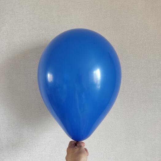 Шар латексный пастель Королевский синий 12"